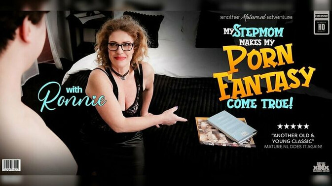 Mature.nl - Ronnie - Lenny Yankee - Stepmom Ronnie's Big Tits and Stepson's Hard Cock, a Perfect Match / 01.09.2024