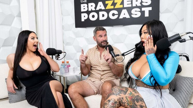 Brazzers - Angela White - Manuel Ferrara - Connie Perignon - Big Tits and Bigger Toys: A Threesome Affair / 27.08.2024