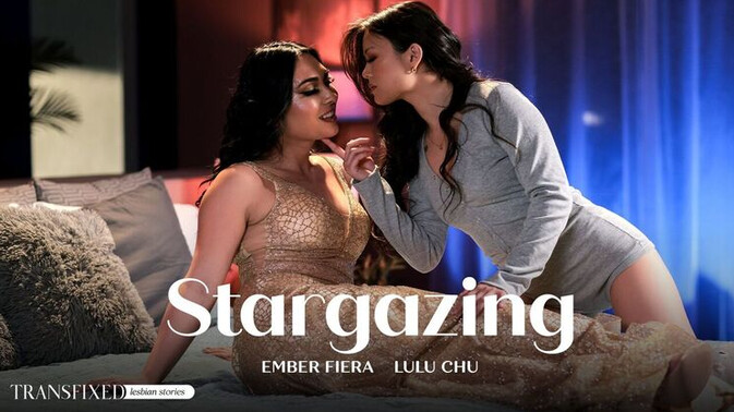 Transfixed - Lulu Chu - Ember Fiera - Kissing and Cumming with Shemale Beauties / 26.06.2024