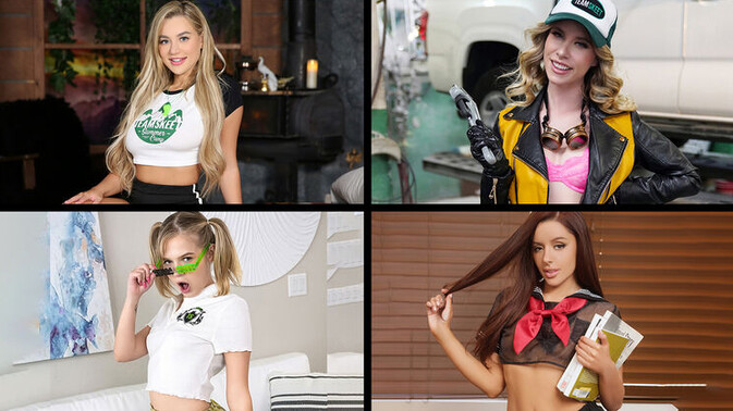 Team Skeet Selects - Anya Olsen - Khloe Kapri - Whitney Wright - Vanna Bardot - Blake Blossom - Coco Lovelock - Octavia Red - Chanel Camryn - Willow Ryder - Sultry Superstars: The Ultimate Mix / 13.12.2023