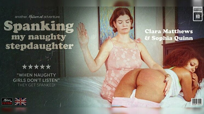 Mature.nl - Clara Matthews (EU) - Sophia Quinn - Sophia Quinn Gets Busted by Stepmom Clara for Being Bad / 11.06.2024