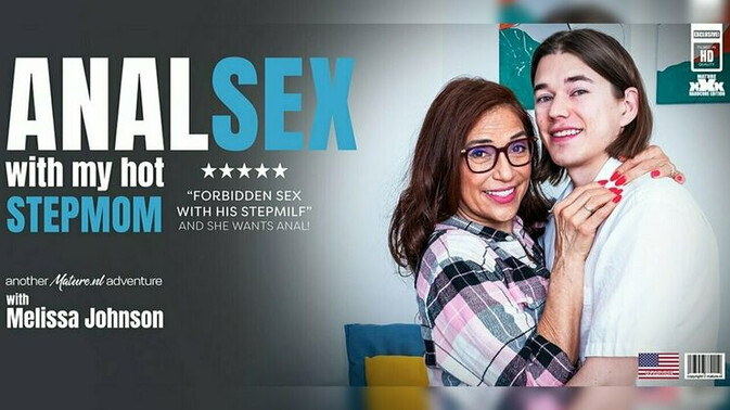 Mature.nl - Melissa Johnson - Alex Davey - Anal Milf Seduction: Melissa Johnson and Stepson's Naughty Game / 09.06.2024