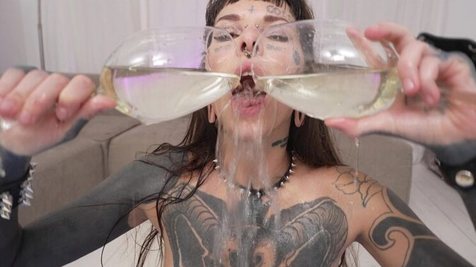 NRX Studio - Steven - Marty Dope - Shadow Smith - Toni Bil - Aleksandr Bright - Black Rocky - Will Ninja - Marseline Black - Tattooed Skinny Bitch's Anal and Pissing Debut / 16.11.2023