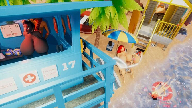 Adult Time Animation - Beachside Interracial Fuck / 01.06.2024