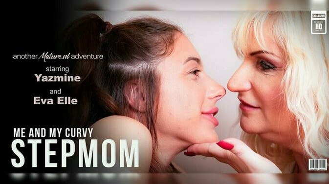 Mature.nl - Yazmine - Eva Elle - Blonde Bombshell Yazmine's Pussy Licking Affair / 20.10.2023