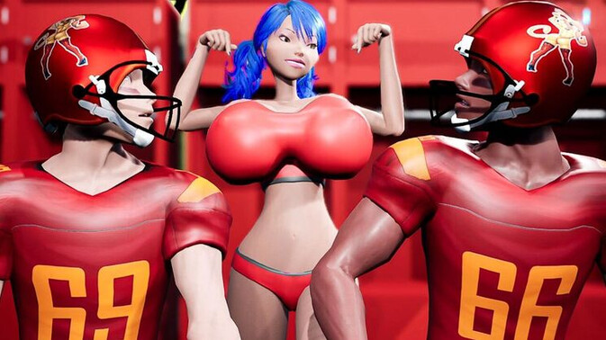 Adult Time Animation - Animated Halftime Show: Anal and Blowjob Fun / 14.05.2024