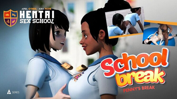 Adult Time Animation - Kira Noir - April Oneil - Episode 8: Lesbian Teen Sex Fantasies Unleashed / 06.10.2023