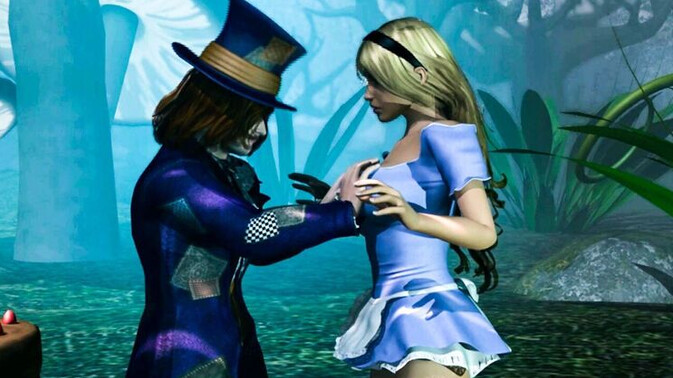 Adult Time Animation - Teen Alice Explores the Naughty Side of Wonderland / 06.10.2023