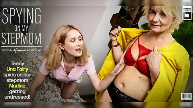 Mature.nl - Nadine - Una Fairy - Wet and Wild: Una Fairy Licks Stepmom Nadine's Pussy / 18.04.2024