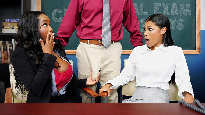 Perv Principal - Naomi Foxxx - Eden West - Peter Fitzwell - School Days Sexcapade / 28.09.2023