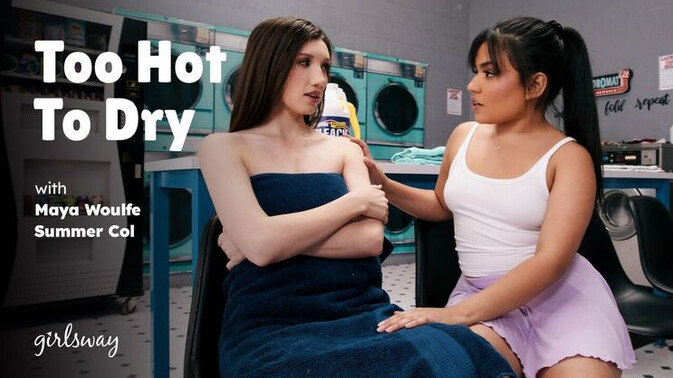 Girlsway - Maya Woulfe - Summer Col - Face Sitting with a Hairy Twist / 09.03.2024