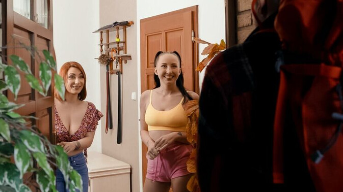 Moms Bang Teens - Nick Ross - Lucia Fernandez - Bella Angel - Homestay Porn Party with Nick Ross / 07.02.2023