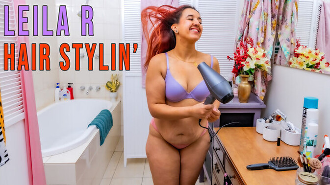 Girls Out West - Leila R - Shaved and Ready: Leila R's Solo Action / 13.09.2023