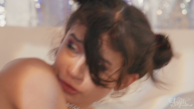 Trans Angels - Sarina Havok - Aria Valencia - Brunette Beauty's Cumshot Craving / 06.09.2023