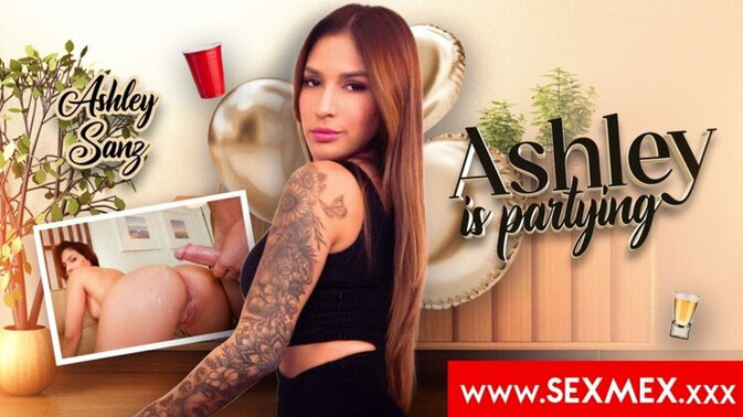 SEXMEX - ASHLEY SANZ - Ashley Sanz Colombian Brunette Gets Wild with Big Tits and Big Ass / 26.01.2025