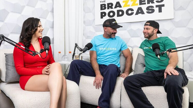 Brazzers - Charles Dera - Valentina Nappi - Seth Gamble - Valentina Nappi & Seth Gamble in Brazzers Podcast Ep 10: Big Tits, Big Ass, and Cumshot Fun / 13.01.2025