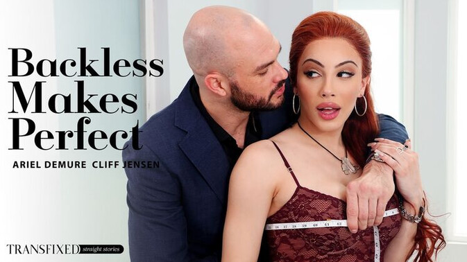 Transfixed - Cliff Jensen - Ariel Demure - Cliff Jensen Dominates Backless Ariel Demure with Rough Sex / 10.01.2025