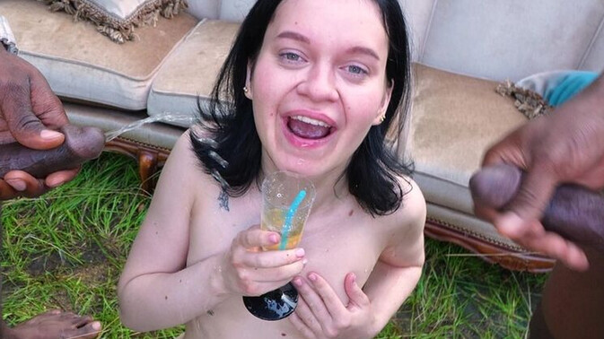 Erika Korti Studio - Shadow - Eva Tender - Marica Shanti - Momo Lebons - Blade - Interracial Sex Fest: Skinny Babe Takes It All with Pee and DP / 22.08.2023