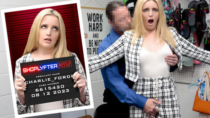 ShopLyfter MYLF - Jack Vegas - Charlie Forde - Blackmailing the Mall Owner's Wife: A Sextape Scandal / 12.08.2023