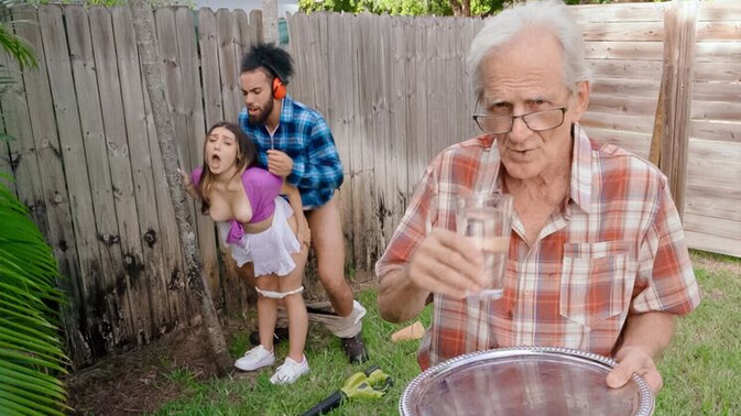 Teens Love Huge Cocks - Violet Gems - James Angel - Interracial Outdoor Fuck with Violet Gems and James Angel / 10.11.2022