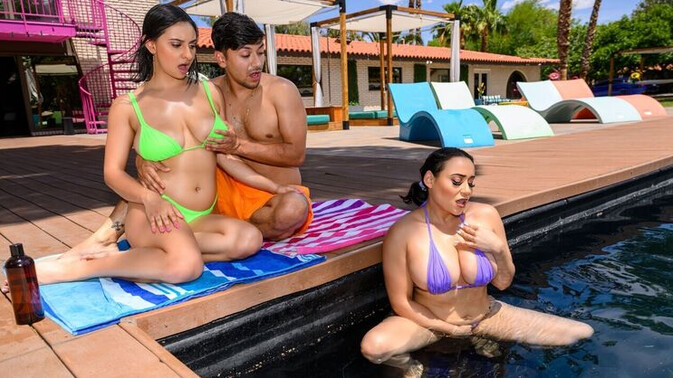 Moms Bang Teens - Carmela Clutch - Hailey Rose - Max Fills - Poolside Passion: A Cheating Stepmom's Delight / 29.07.2023