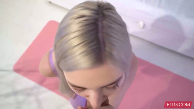 Fit18 - Facing the Facial with a Blonde Teen Return / 23.08.2021