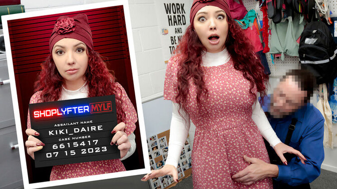 ShopLyfter MYLF - Jack Vegas - Kiki Daire - Studio Stakeout: Redhead in Red-Handed / 15.07.2023