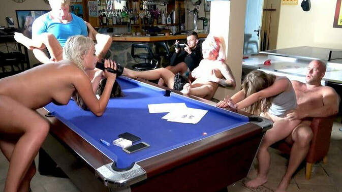 Summer Sinners - Daisy Lee - Lady Bug - Jarushka Ross - Silvia Dellai - Tattooed Teens Get Wild in the Pool Room / 26.07.2021