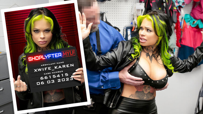 ShopLyfter MYLF - Jack Vegas - XWife Karen - Old School Biker: Young Pussy Licking / 03.06.2023