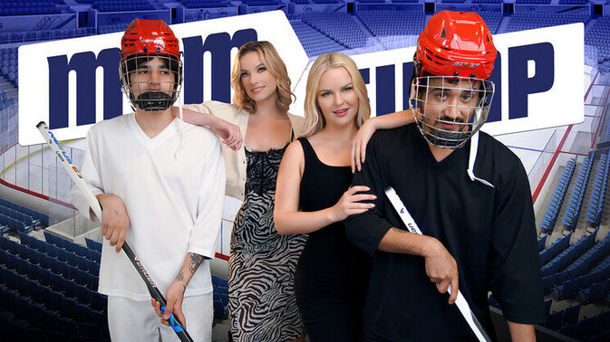 Mom Swap - Slimthick Vic - Elias Cash - Rico Hernandez - Lindsey Lake - Pucked by the Pros / 23.05.2023