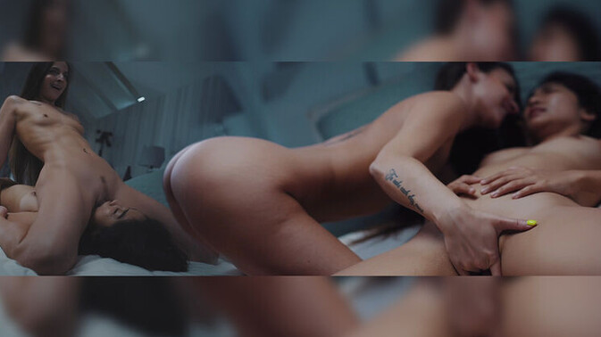 Vored - Amirah Adara - Bunny Brownie - Amirah Adara and Bunny Brownie in Asian Lesbian Sleep Paralysis Fantasy / 26.12.2024