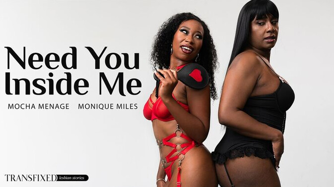 Transfixed - Mocha Menage - Monique Miles - Deepthroat & Cum in Mouth: Ebony MILFs Mocha & Monique / 24.12.2024