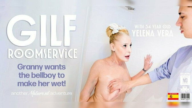 Mature.nl - Yelena Vera (EU) - Manix Sweet - Mature Blonde Yelena Vera Seduces Young Man for Hardcore Hotel Fun / 15.03.2025