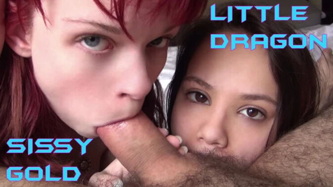 Wake up n Fuck - Sissy Gold - Little Dragon - Brunette and Redhead Teens Sissy Gold and Little Dragon in Anal Action / 24.12.2024