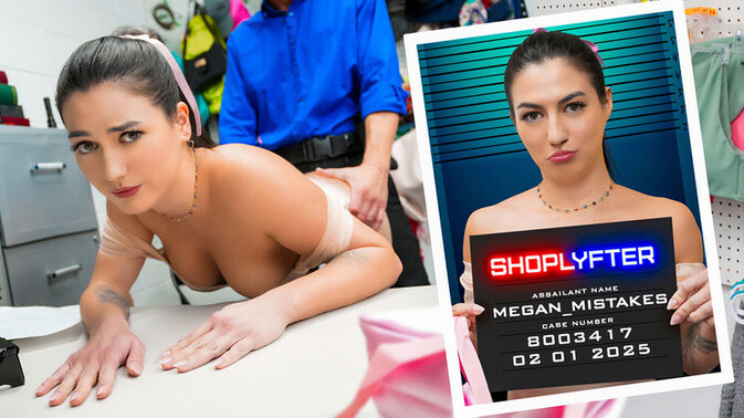 Shoplyfter - Rion King - Megan Mistakes - Slutty Dancer Megan Mistakes Sucks and Fucks for Cash / 01.02.2025