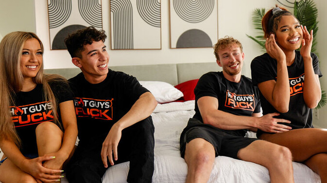 Hot Guys Fuck - Brianna Moore - Francesca Rossi - Cody Kaladin - Johnny Ortega - From Friends to Fuckbuddies: Johnny Ortega & Francesca Rossi's Wild Ride! / 13.05.2023