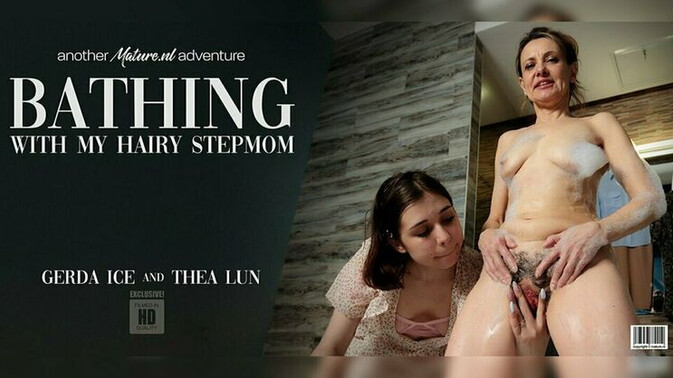 Mature.nl - Thea Lun - Gerda Ice - Big Tits Gerda Ice Fingers Stepdaughter in Hairy Pussy Adventure / 17.05.2023