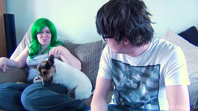 BANG.com - Tattiana - Brunette BBW Tattiana's Massive Jugs Fuck Geek / 12.07.2021