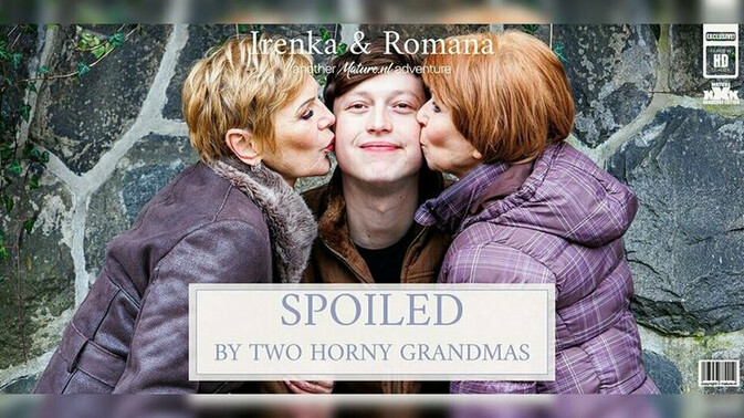 Mature.nl - Irenka - Romana - Lenny Yankee - Blonde Granny Irenka and Brunette Granny Romana in Hardcore Action / 13.05.2023