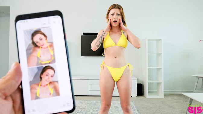 Bratty Sis - Ruby Redbottom - Whoops Stepbrother Got My Nude Photos / 11.08.2022