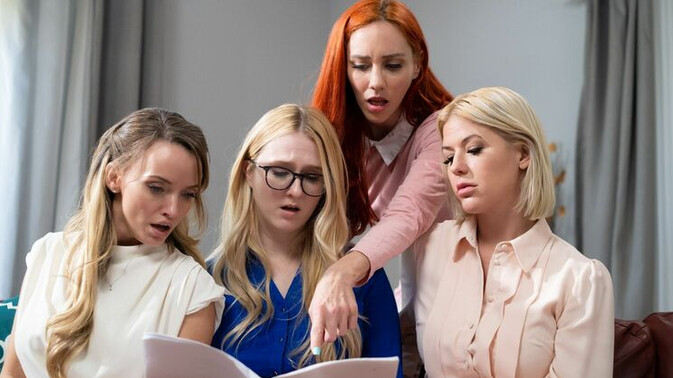 Girlsway - Pristine Edge - Kit Mercer - Audrey Madison - Jupiter Jetson - Big Tits and Asses Unleashed / 06.08.2022