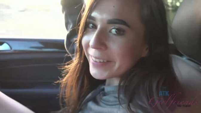 ATK Girlfriends - Ariel Grace - Hairy Hottie Ariel's Outdoor POV Romp / 04.06.2021