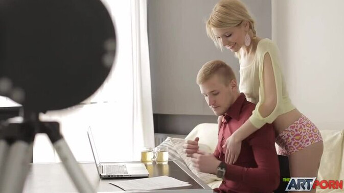 The Art Porn - Madison - Egor - Blonde Bombshell Madison Rides Egor / 02.06.2021