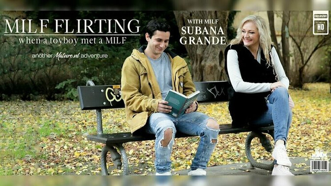 Mature.nl - Subana Grande - Morthes - MILF Subana Grande Licks and Fucks Her Boyfriend in Stockings / 26.03.2023