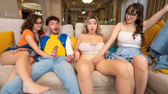 Brazzers - Lexi Luna - Leana Lovings - Apollo Banks - Chloe Surreal - Stepping Up the Lust / 07.07.2022