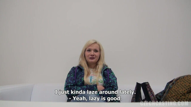 Czech Casting - Lucie the Czech Blonde with a Booty to Die For / 19.05.2021