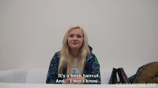 Czech Casting - Lucie the Czech Blonde with a Booty to Die For / 19.05.2021
