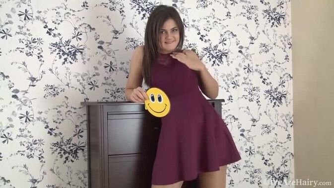 We Are Hairy - Mary K - Brunette Beauty Mary K Strips for Her Fans / 15.05.2021