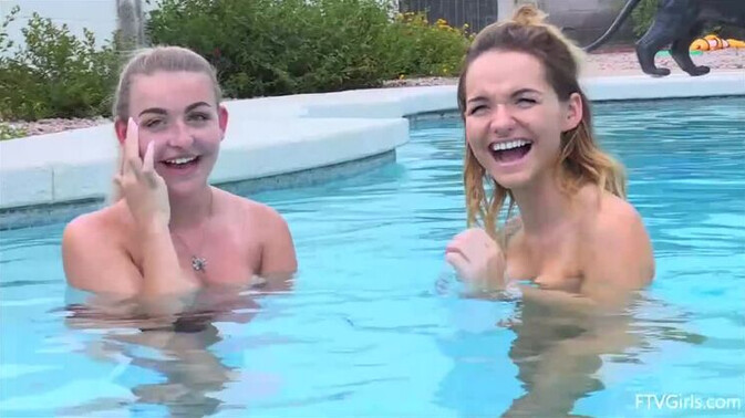 FTV Girls - Stella - Stella's Backyard Lesbian Sex Toys / 15.05.2021