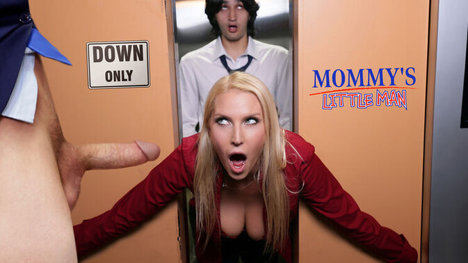 Mommy’s Little Man - Vanessa Cage - Elias Cash - Axel Haze - Stuck Between Two Men in the Lift / 09.09.2024